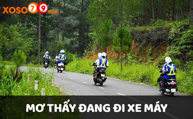 Mộng thấy mình đang đi xe máy